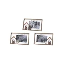 Portafoto MDF Family Home 24,5x15 cm Star | Generoso Casalinghi