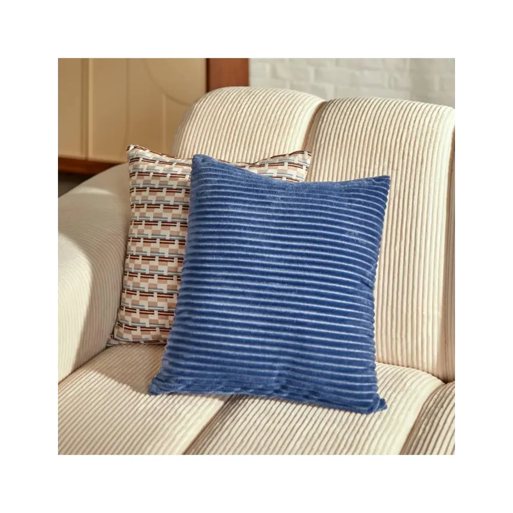 Cuscino Arum Blu 38 x 38 cm Sfoderabile | Generoso Casalinghi