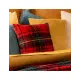 Cuscino Brody Rosso 40 x 40 cm Poliestere | Generoso Casalinghi