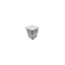 Pattumiera Ecoplus 10 Litri Bianca ECPC10 | Generoso Casalinghi
