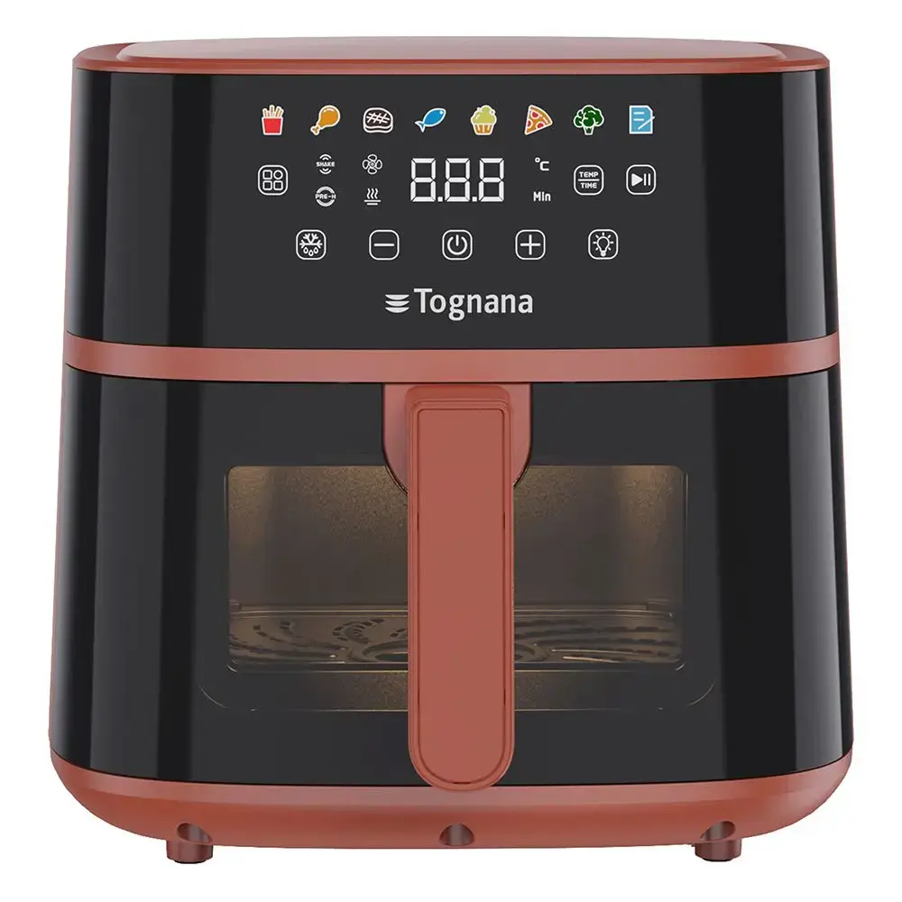 Tognana Iridea Friggitrice ad Aria 6L Rosso Mela