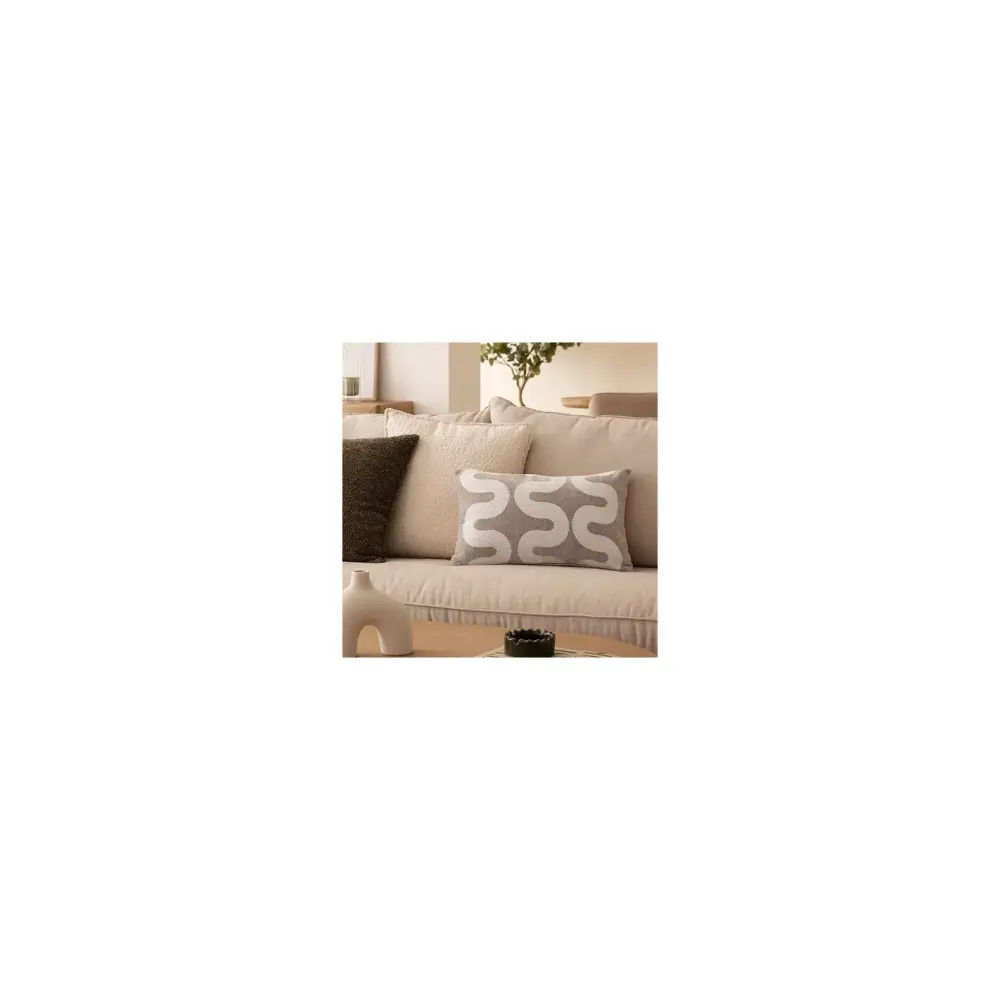 Vaso Asy Ceramica Sabbiata Bianco 18 cm