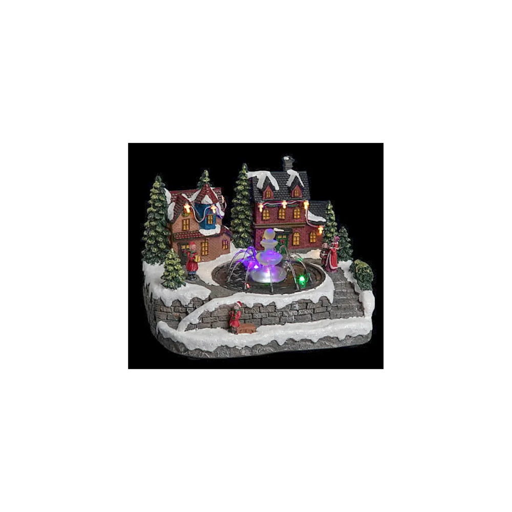 Giostrina Fontana Feeric in Resina con LED | Generoso Casalinghi