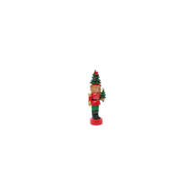 Schiaccianoci Orso Albero 51 cm Resina Feeric
