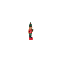 Schiaccianoci Orso Albero 51 cm Resina Feeric