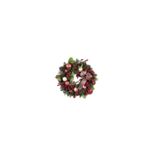 Corona Natale Flora 60 cm Bacche Rosse | Generoso Casalinghi