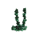 Ghirlanda Natale Sfere Verdi 180 cm PVC New Bi