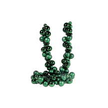 Ghirlanda Natale Sfere Verdi 180 cm PVC New Bi