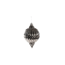 Pendente Natalizio Argento 33 cm PVC New Bi | Generoso Casalinghi
