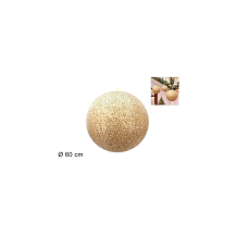 Sfera Natalizia Gonfiabile Oro Paillette 60 cm