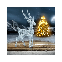 Renna Luminosa Lotti 3D 85 cm, 120 LED | Generoso Casalinghi