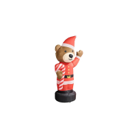 Orso Gonfiabile Natale Feeric 220 cm | Generoso Casalinghi