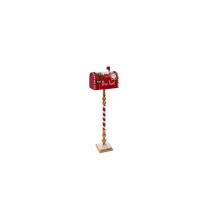 Cassetta Lettere Natale Feeric Rossa 100 cm | Generoso Casalinghi