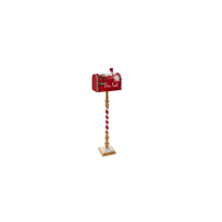Cassetta Lettere Natale Feeric Rossa 100 cm | Generoso Casalinghi