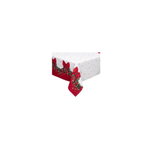 Tovaglia Natale Ghirlanda 140x360 cm Cotone Feeric