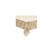 Tovaglia Natale Abete Gran Beige 140x360 cm Feeric