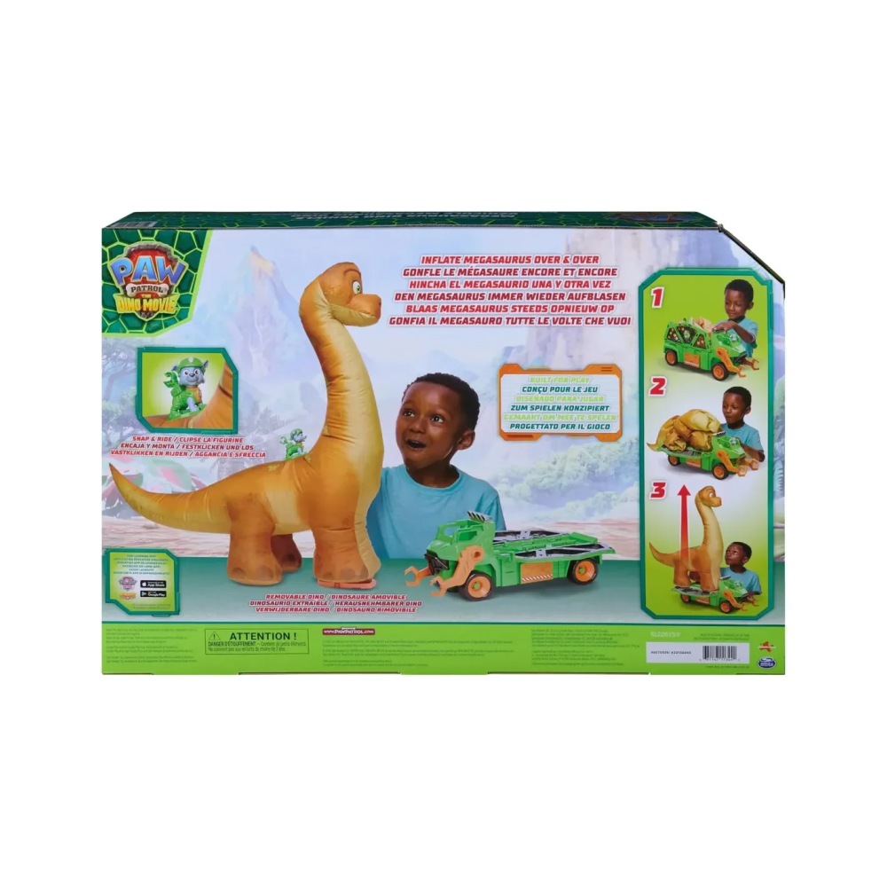 Megasaurus PAW Patrol Dino Movie Gonfiabile | Generoso Casalinghi
