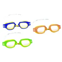 Occhialini nuoto Sport-Pro Champion silicone regolabili