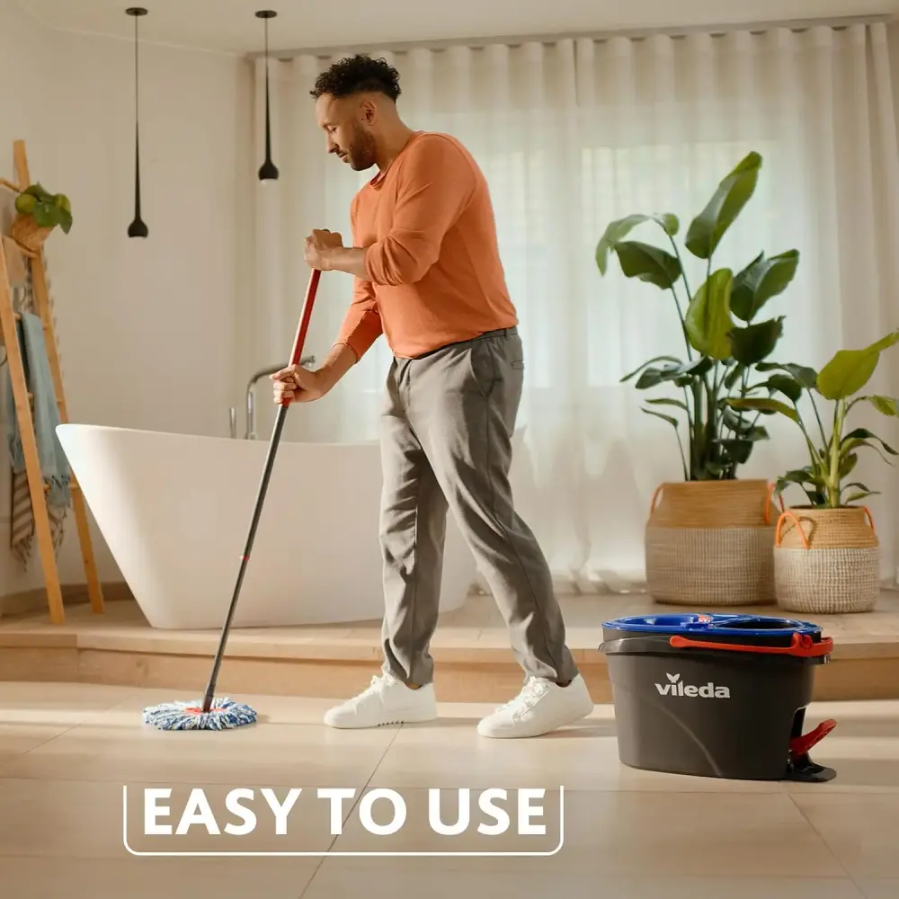 Vileda H2PrO Spin Mop sistema lavapavimenti con centrifuga