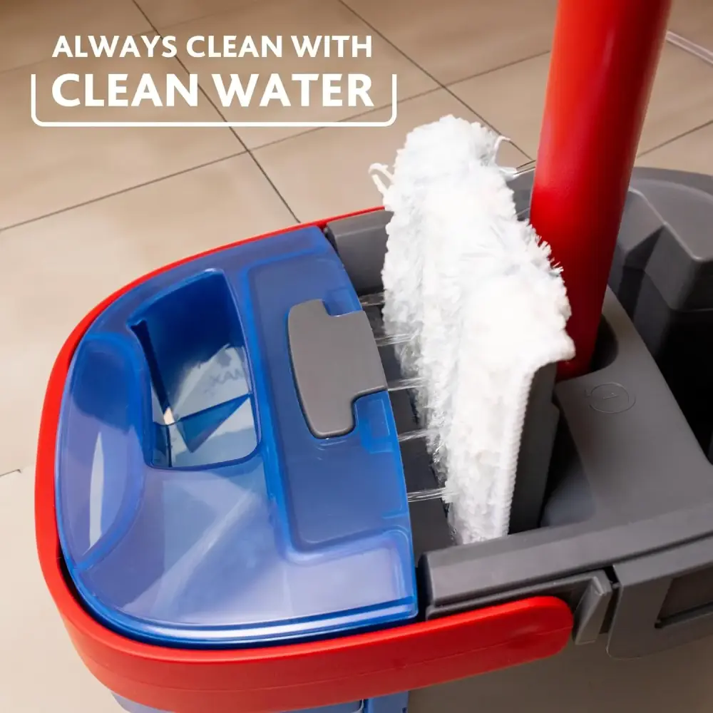 Vileda H2PrO Flat Mop sistema lavapavimenti piastra piatta