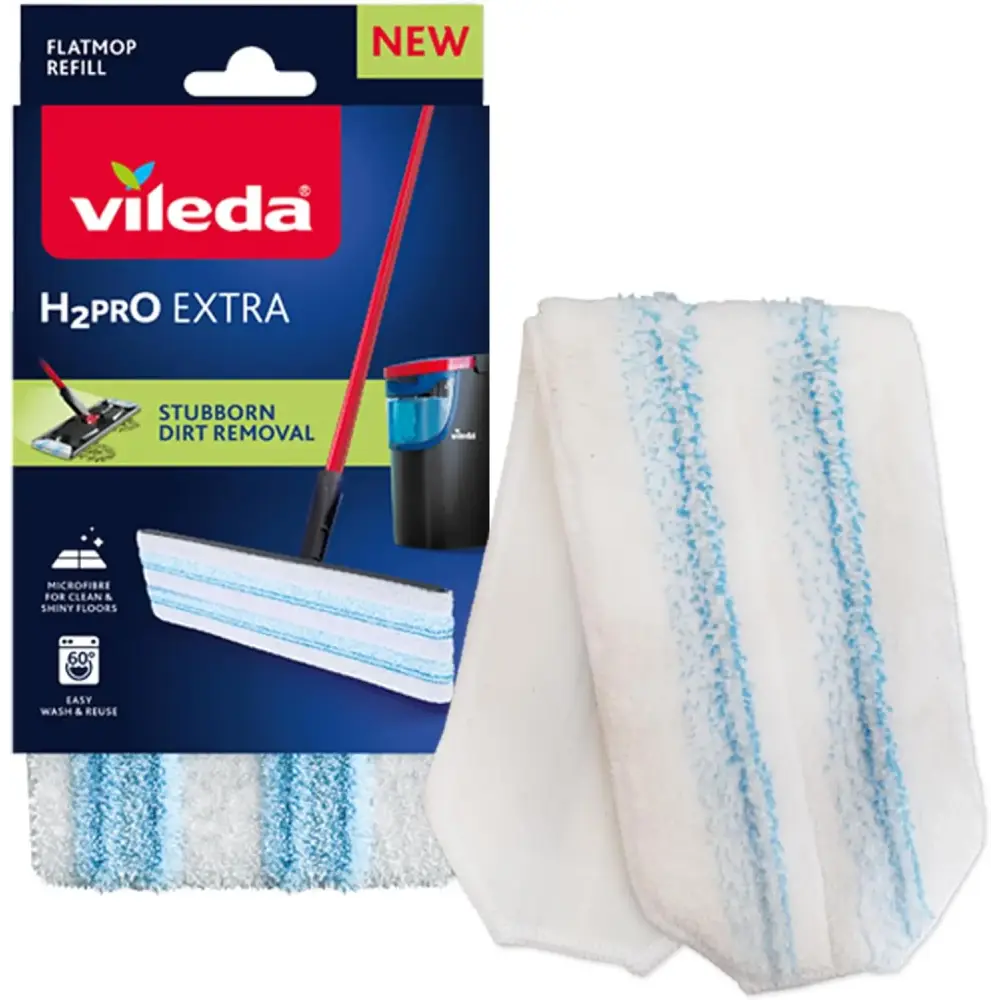 Ricambio Vileda H2PrO Flat Mop panno microfibra