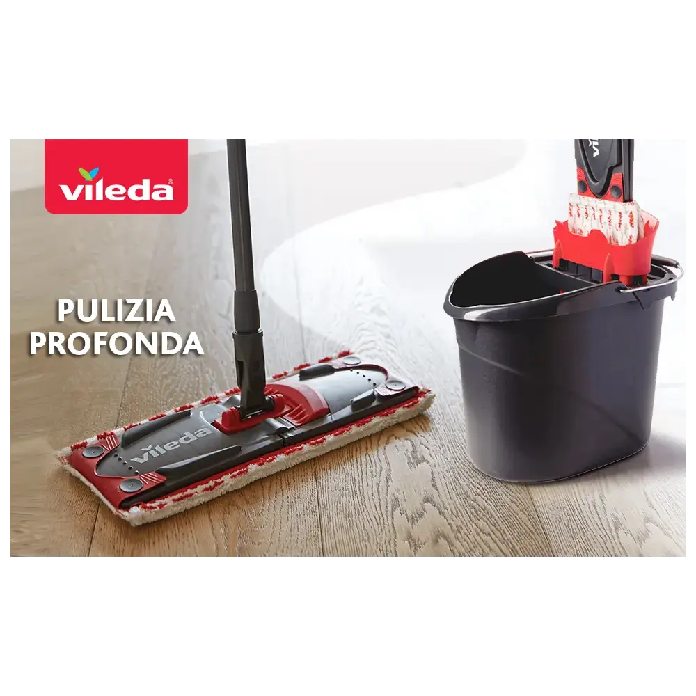 Vileda Revolution Box sistema lavapavimenti piastra piatta