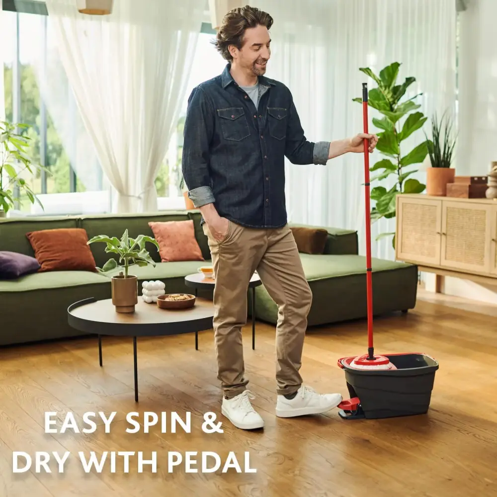 Vileda Turbo Smart lavapavimenti con centrifuga a pedale