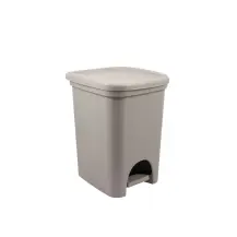 Pattumiera a Pedale Colors 18 Lt Tortora Belli e Forti | Generoso Casalinghi