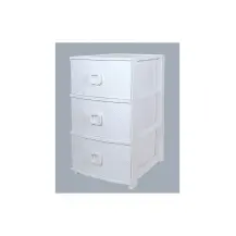Cassettiera Pratika Kool 3 Cassetti Bianco | Generoso Casalinghi