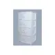Cassettiera Pratika Kool 4 Cassetti Bianco | Generoso Casalinghi