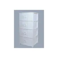 Cassettiera Pratika Kool 4 Cassetti Bianco | Generoso Casalinghi