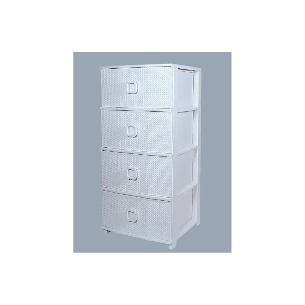 Cassettiera Pratika Kool 4 Cassetti Bianco | Generoso Casalinghi