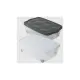 Contenitore Salvaspazio con Coperchio e Ruote 40x60x18.5 cm PVC | Generoso Casalinghi