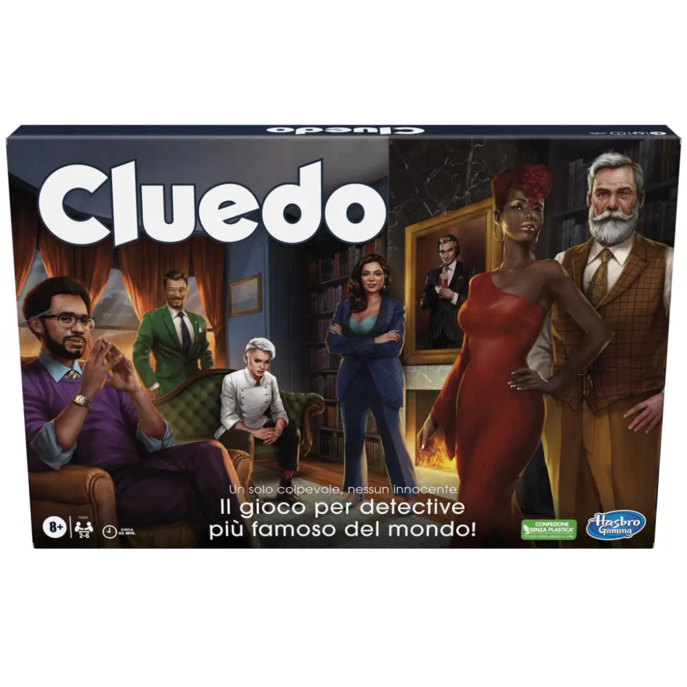 Cluedo Classico Refresh Hasbro | Gioco da Tavolo Mistero