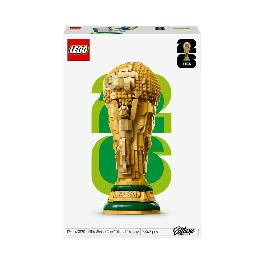 LEGO 43020 Trofeo Coppa del Mondo FIFA | 2842 Pezzi Editions