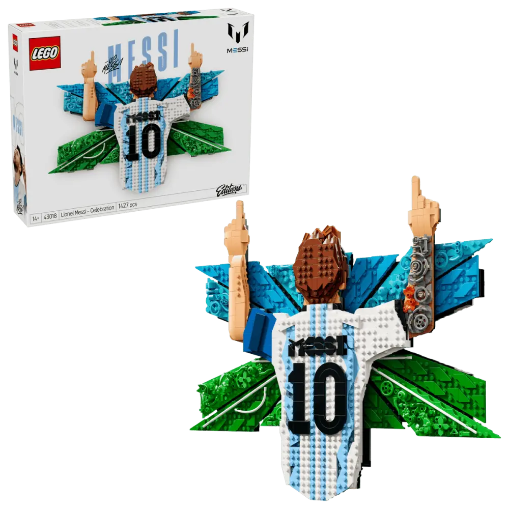 LEGO 43018 Lionel Messi Celebrazione | 1427 Pezzi Editions