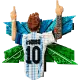 LEGO 43018 Lionel Messi Celebrazione | 1427 Pezzi Editions