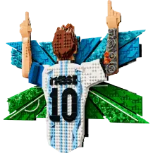 LEGO 43018 Lionel Messi Celebrazione | 1427 Pezzi Editions