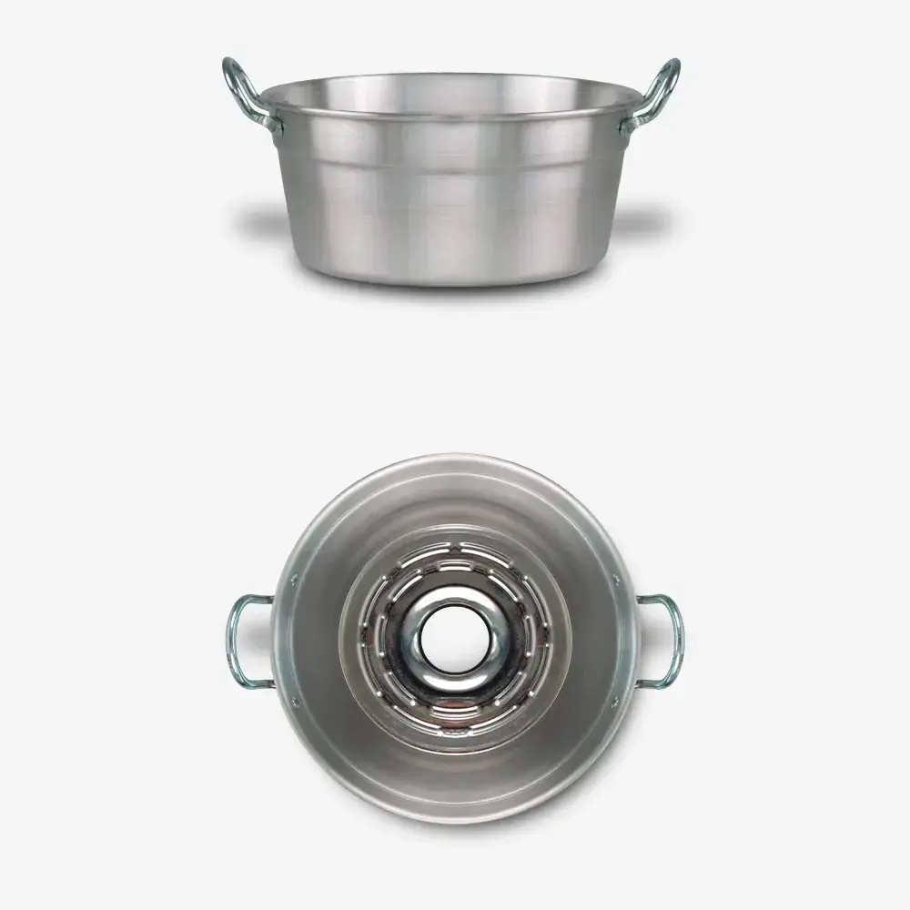 Fornetto Versilia in Alluminio Ø 28 cm Made in Italy per Fornelli a Gas