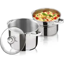 Aeternum Divina Pastarella Ø 22 cm Acciaio Inox 18/10 Induzione