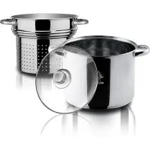 Aeternum Divina Pastarella Ø 22 cm Acciaio Inox 18/10 Induzione