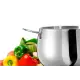 Pentola River Ø 20 cm 4 Litri Acciaio Inox Induzione | Inoxriv