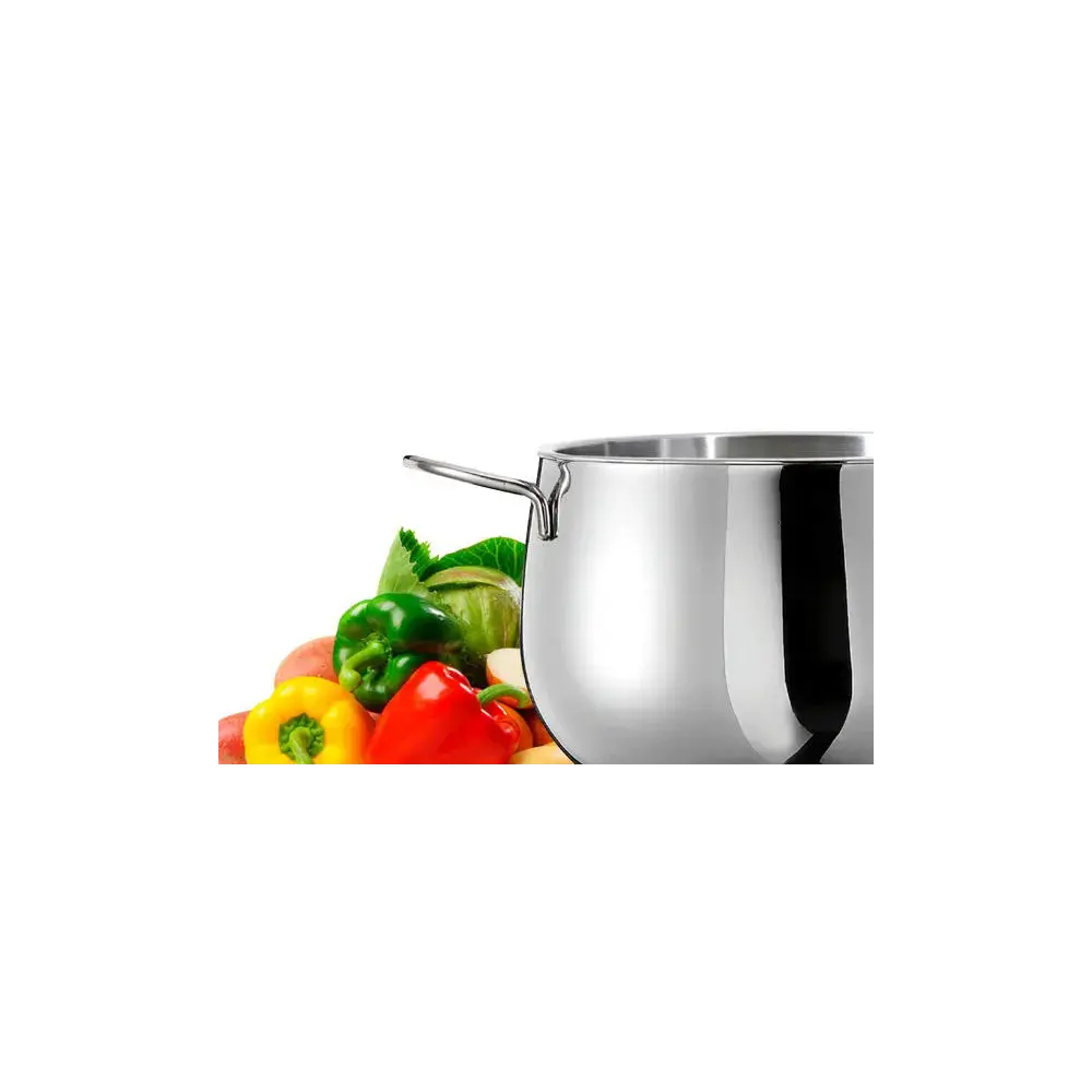 Pentola River Ø 20 cm 4 Litri Acciaio Inox Induzione | Inoxriv