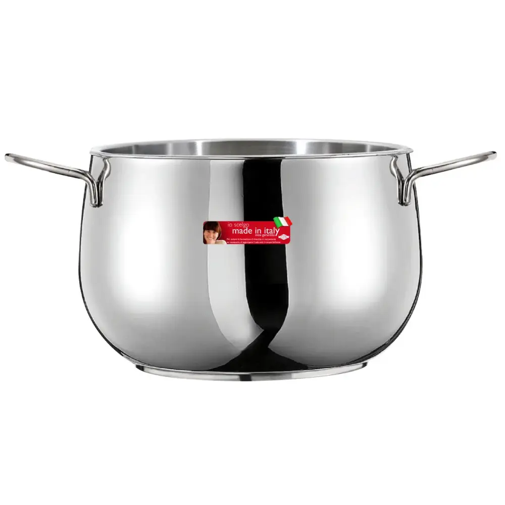 Pentola River Ø 20 cm 4 Litri Acciaio Inox Induzione | Inoxriv