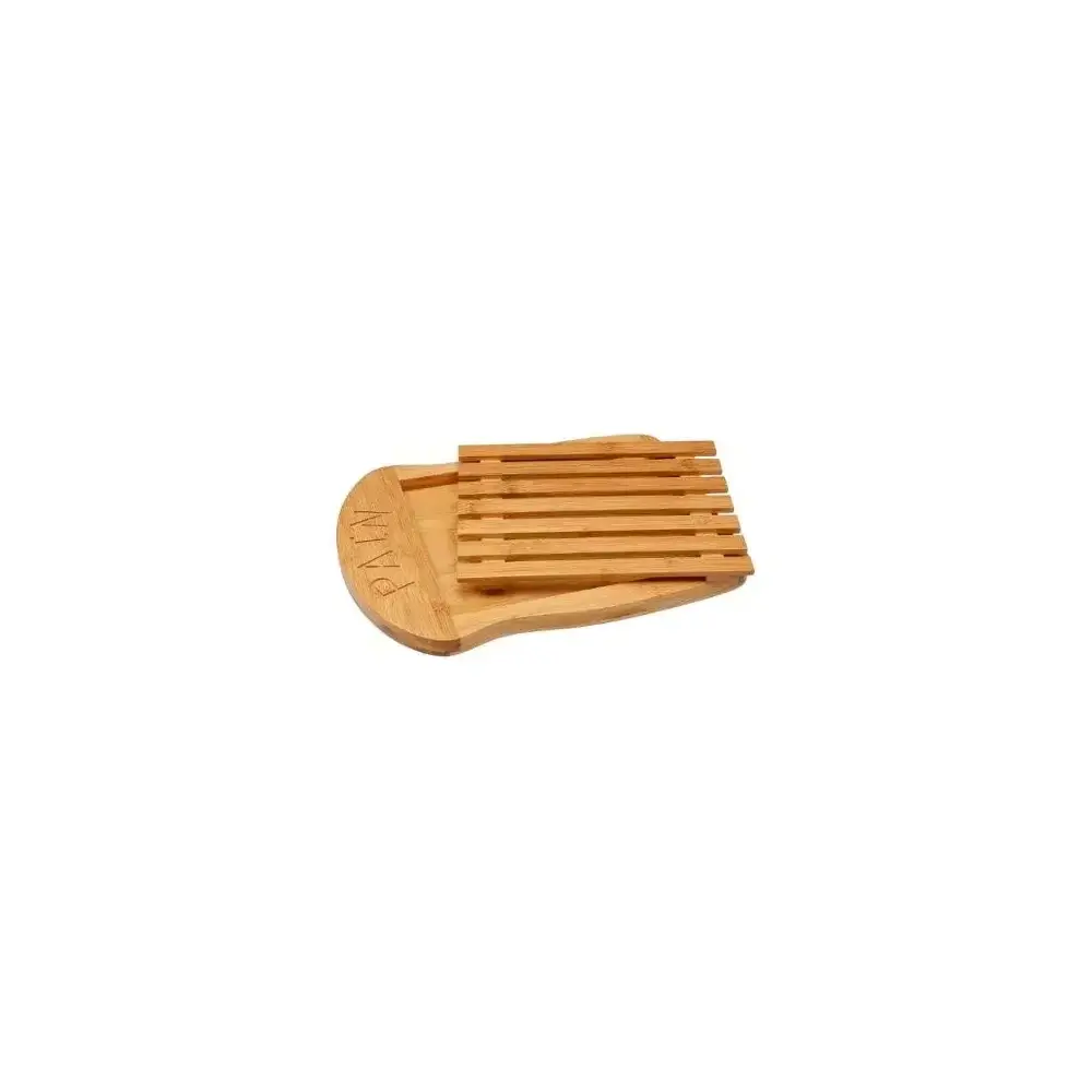 Tagliere per Pane in Bambù 34x26 cm con Raccoglibriciole | 5FIVE