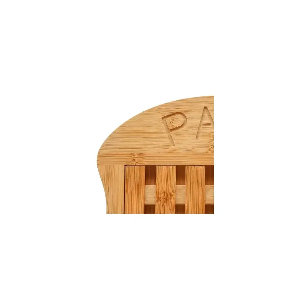 Tagliere per Pane in Bambù 34x26 cm con Raccoglibriciole | 5FIVE