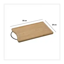 Tagliere in Bamboo 30x20 cm con Manico | 5FIVE