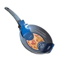 Padella Astra 20 cm per Induzione &ndash; Alluminio Forgiato Effetto Pietra Antiaderente