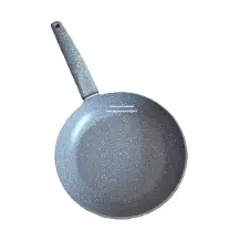Padella Astra 28 cm per Induzione &ndash; Alluminio Forgiato Effetto Pietra Antiaderente - 24918