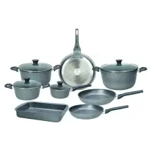 Tognana Grancucina Phaetra Style Batteria Pentole 12 Pezzi Induzione